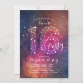 シック銀河系スターコンステレーション16thバースデーパーティー 招待状 (正面)
