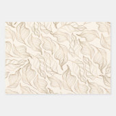 シック離れ金ゴールドイードカレムイスラム ラッピングペーパーシート (正面3)