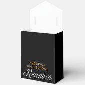 シック高校懇親会ブラック金ゴールドパーティー フェイバーボックス (見開き)