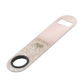 シック魅力的ティアラ、プリンセス、グリッター《写真》ぼけ味 スピード栓抜き (裏面アングル)