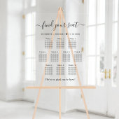 シック10台結婚席 アクリルサイン