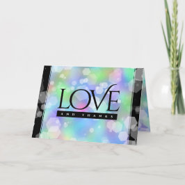 シック14日24日34日43回目のオパール結婚記念日 サンキューカード