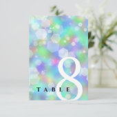 シック14日24日34日43回目のオパール結婚記念日 招待状 (スタンド正面)