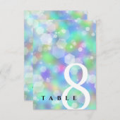 シック14日24日34日43回目のオパール結婚記念日 招待状 (正面/裏面)