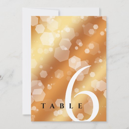 シック7th 22nd 49th銅結婚記念日 招待状 (正面)