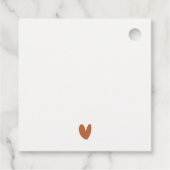 シック・アナポリスメリーランドウォーター結婚カラー フェイバータグ (裏面)