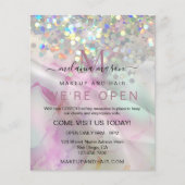 シック・アルコールインクメイクアップアーティストホログラフィックグリッター チラシ (正面)