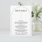 シック・アーモダンスタイリッシュクエレガント エンクロージャーカード (スタンド正面)