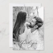 シック・アーモダンスタイリッシュクエレガント サンキューカード (裏面)