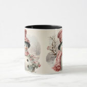 シック・イノベーション、レトロクリスマス マグカップ (中央)