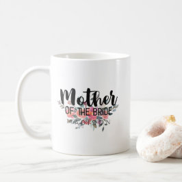 シック・ウォーター結婚カラーフローラの母の花嫁 コーヒーマグカップ