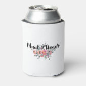 シック・ウォーター・カラー結婚フローラメイド・オブ・オーナー(花嫁付き添い人) 缶クーラー (缶裏面)
