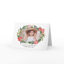 シック・ウォーター・カラー・フローラ・ホリデイ・フォト