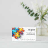 🌈👩 💼「‍シック・エレガンス」プロフェッショナル・ビジネス・カード 名刺 (スタンド正面)