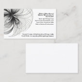 🌈👩 💼「‍シック・エレガンス」プロフェッショナル・ビジネス・カード 名刺 (正面/裏面)