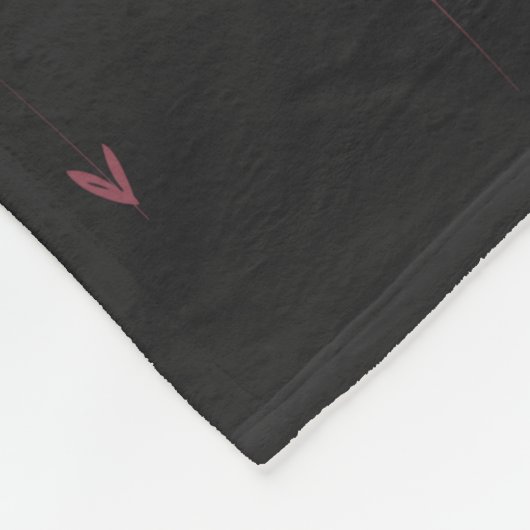 シック・カスタム18枚の写真のハートが彼の為に整形される フリースブランケット (角)