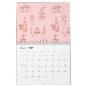 シック カレンダー (3月 2027)