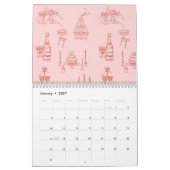 シック カレンダー (1月 2027)