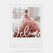 シック・キンセアニラへようこそ15th誕生日パーティー アクリルサイン (正面)