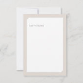 シック・サークル結婚ズ 出欠カード (裏面)