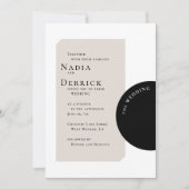 シック・サークル結婚ズ 招待状 (正面)