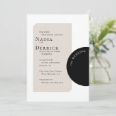 シック・サークル結婚ズ 招待状 (スタンド正面)