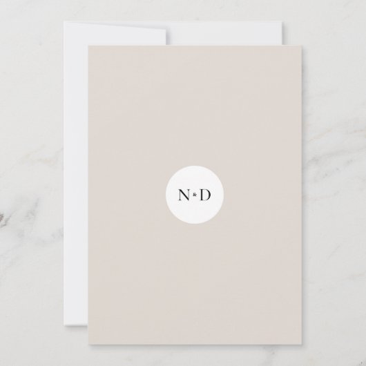 シック・サークル結婚ズ 招待状 (裏面)