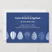 シック&シンプルエレガントイースター 招待状 (正面)