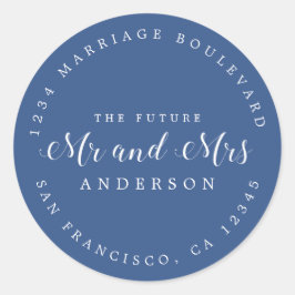 シック・スクリプト未来ミセス結婚ズ差出人住所 ラウンドシール