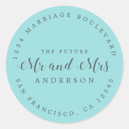 シック・スクリプト未来ミセス結婚ズ差出人住所 ラウンドシール