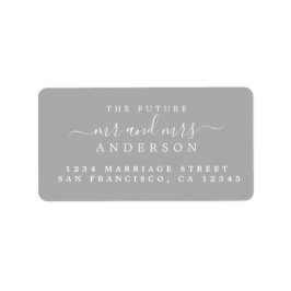 シック・スクリプト未来ミセス結婚ズ差出人住所 ラベル