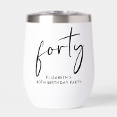 シック・スクリプト40th誕生日パーティー (正面)