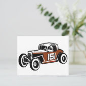 シック・ストックウェル古いタイムレースカーレースアリーナ ポストカード (スタンド正面)