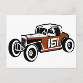 シック・ストックウェル古いタイムレースカーレースアリーナ ポストカード (正面)