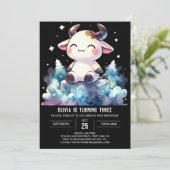 シック・デジタル・カウズ誕生日 招待状 (スタンド正面)