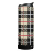 シック・トンパーソナライズされたプソン・キャメル・プレイド・パターン タンブラー (回転左)