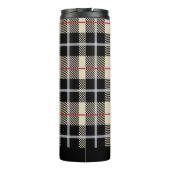 シック・トンパーソナライズされたプソン・キャメル・プレイド・パターン タンブラー (裏面)