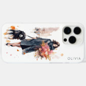 シック・ドッグ・ラバーフローラ Case-Mate iPhoneケース (裏面 (横))