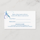 シック・ドラゴンフライ・ビジネス 紹介カード (裏面)