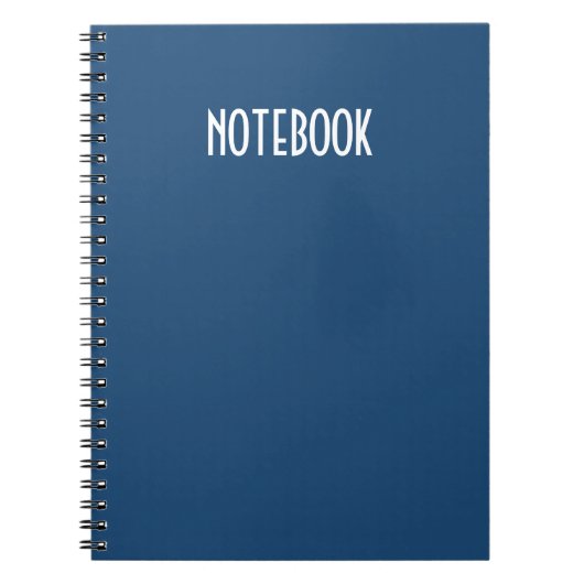 シック ノートブック (正面)