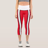 シック&ハイはっきりしたウェイストキャプリスレギンス カプリレギンス (正面)