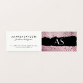 シック・パターン/クラシックモノグラム 名刺 (外部フラット)