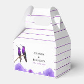 シック・パープルハミングバードと花びら結婚ズ フェイバーボックス (裏面サイド)