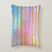 シック・パープル&ブルーグラデーションデラックス アクセントクッション (裏面(縦))