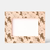 シック・ヒョウ レーザー彫刻フレーム (正面)