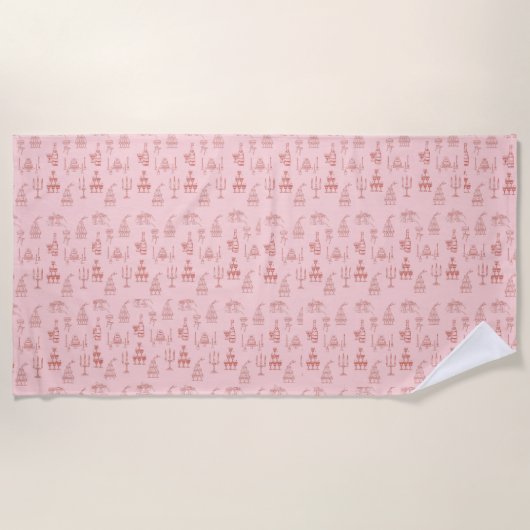 シック ビーチタオル (正面)