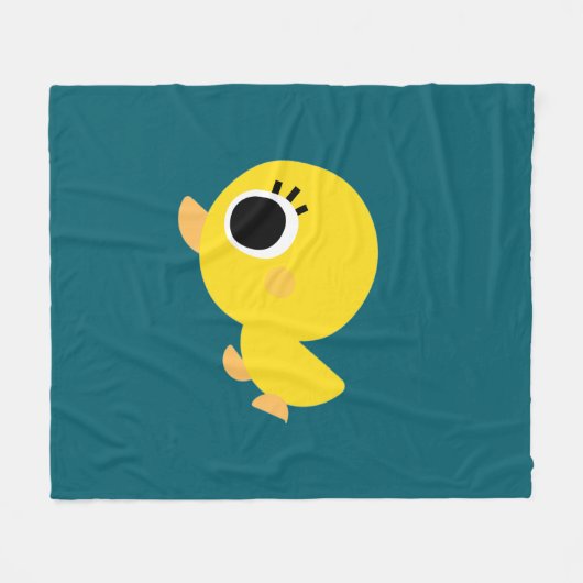 シック フリースブランケット (正面(横))
