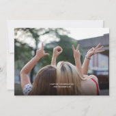 シック·ブモダンライドメイド·プロポーザル·コラモダンージュ 招待状 (裏面)