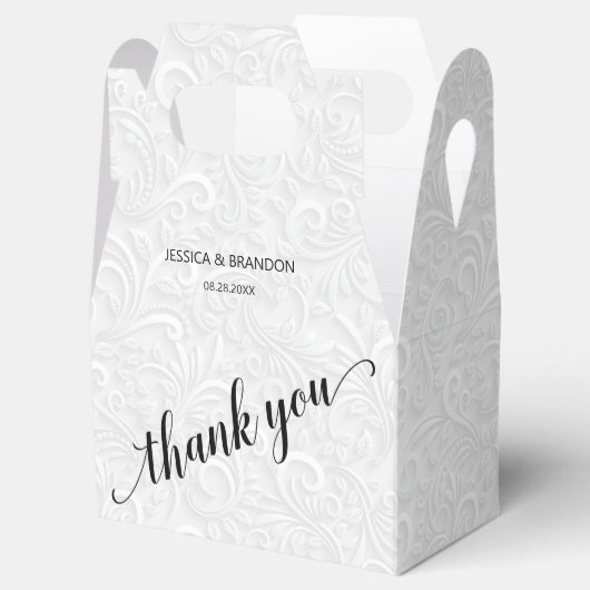 シック・ホワイト・フィ結婚リグリーありがとう フェイバーボックス (オープン)