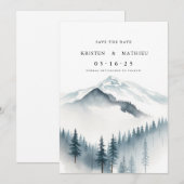 シック・マウンテン セーブザデート (正面/裏面)